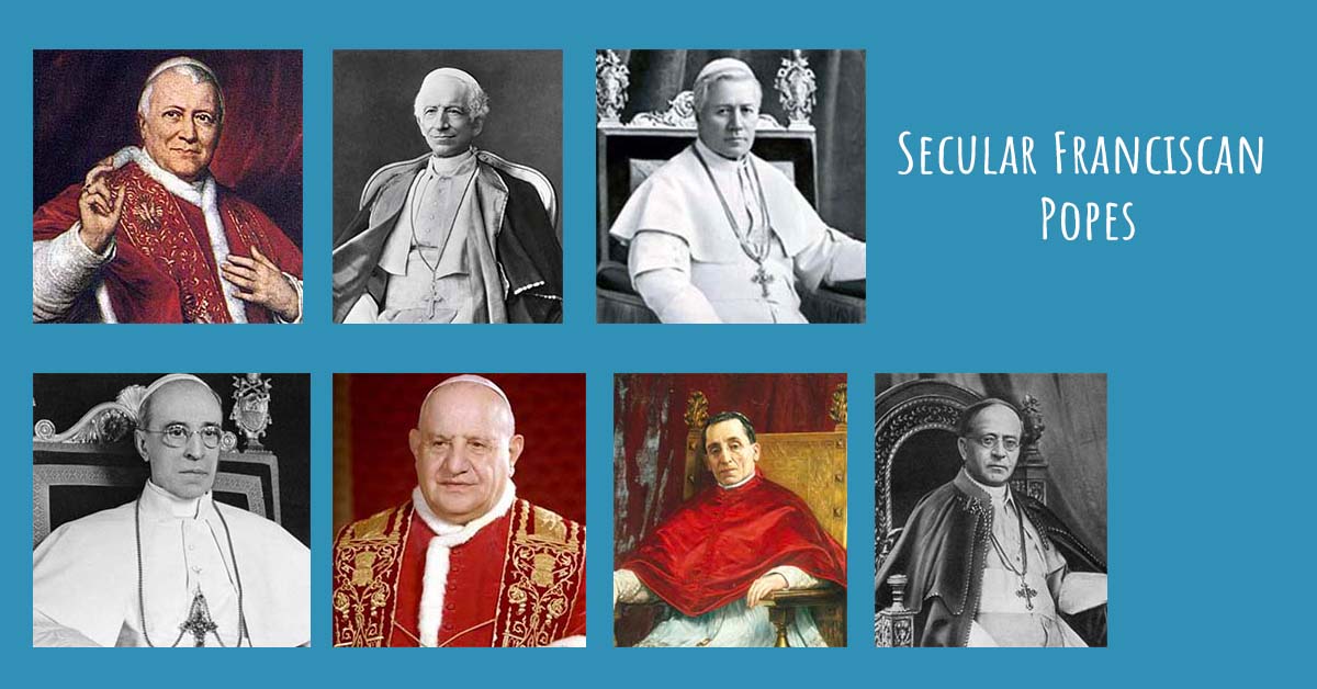Secular Franciscan Popes